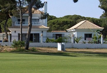 Ferienhaus in Cartaya-Nuevo Portil - Golfvilla links, rechts das Nebenhaus