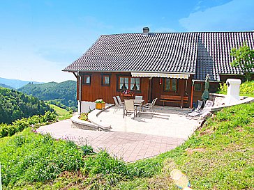 Ferienhaus in Oppenau - Ferienhaus zum allein bewohnen mit Terrasse