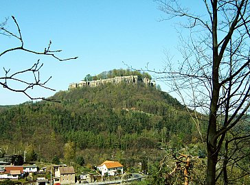 Ferienhaus in Königstein - Festung Königstein von Pfaffendorf