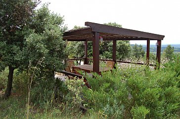 Ferienhaus in Azillanet - Zweite Terrasse