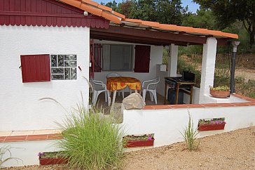 Ferienhaus in Azillanet - Dritte Terrasse