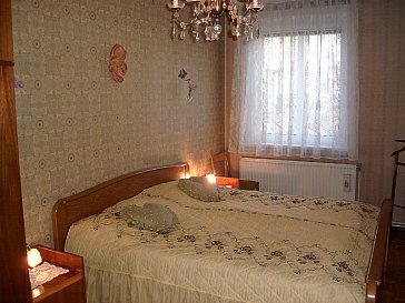 Ferienwohnung in Wien - Schlafzimmer mit Doppelbett