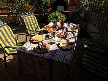 Ferienhaus in Gruissan-Les Ayguades - Terrasse