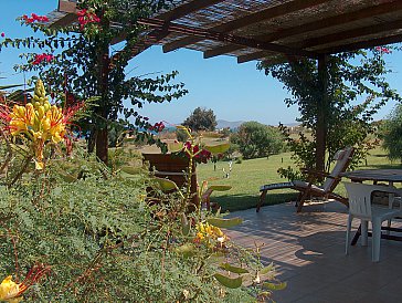 Ferienhaus in Mastichari - Die Terrasse