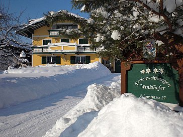 Ferienwohnung in Mondsee - Haus im Winter