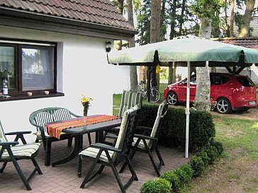 Ferienhaus in Wieck - Terrasse