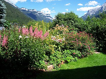 Ferienwohnung in Waidring - Garten