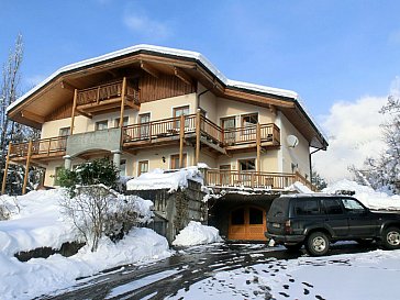 Ferienwohnung in Hermagor - Haus im Winter