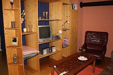 Ferienhaus in Ringelai - Wohnzimmer mit Fernsehecke