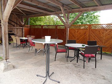 Ferienwohnung in Rullstorf - Überdachter Grillplatz