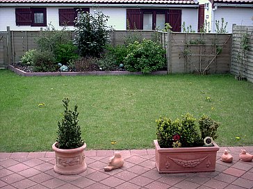 Ferienhaus in De Haan - Der Garten