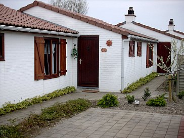 Ferienhaus in De Haan - Hauseingang