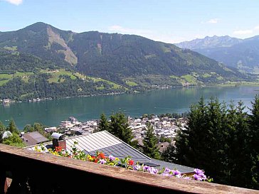 Ferienwohnung in Zell am See - Aussicht vom Balkon