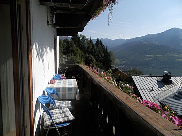 Ferienwohnung in Zell am See - Balkon von der Ferienwohnung