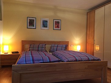 Ferienwohnung in Fusch - Das gemütliche Schlafzimmer