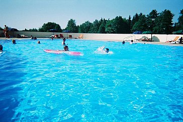 Ferienhaus in Woryty - Unser Pool