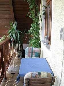 Ferienwohnung in Großsteinbach - Lauschiges Plätzchen auf dem Balkon