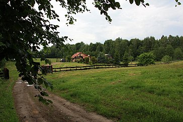 Ferienwohnung in Dobre Miasto - Anfahrt zum Haus