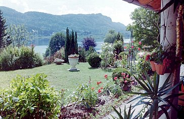 Ferienwohnung in Keutschach am See - Blick zum See