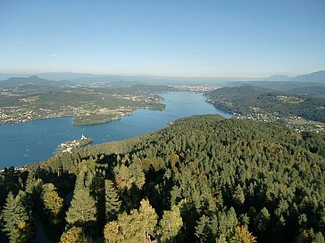 Ferienwohnung in Keutschach am See - Blick auf einen Teil unserer Seen