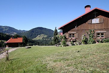 Ferienwohnung in Oberstaufen - Berghütte