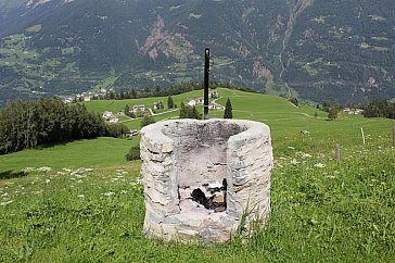 Ferienhaus in Li Curt - Feuerstelle