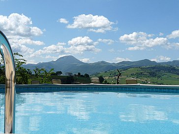 Ferienwohnung in Cupramontana - Atemberaubenden Blick auf die hügelige Landschaft