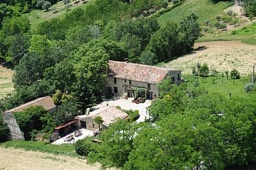 Ferienwohnung in Cupramontana - La Girandola von oben