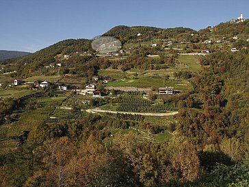 Ferienwohnung in Lajen - Ried von der anderen Talseite aus