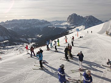 Ferienwohnung in Lajen - Schifahren im Schigebiet Dolomiti Superski