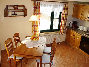 Ferienhaus in Hohnstein - Küche mit Esstisch