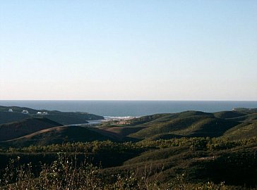 Ferienhaus in Aljezur - Blick zum Praia Amoreira