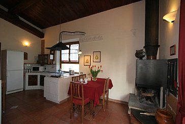Ferienhaus in Peccioli - Essbereich mit Küche