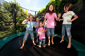 Ferienwohnung in Lana - Kinderspielplatz