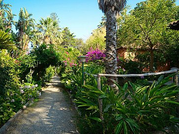 Ferienhaus in Gioiosa Marea - Der Weg zu den Villen