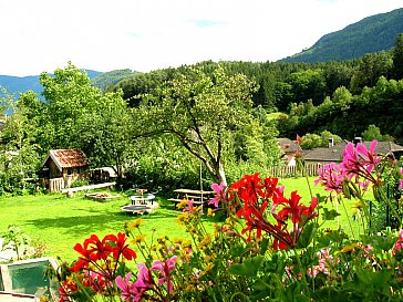 Ferienwohnung in Kiens, Chienes - Garten mitten in der Natur