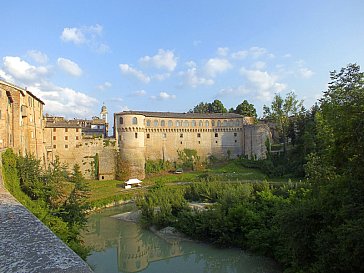 Ferienwohnung in Sassocorvaro - Urbania (Majolikastadt), Palazzo Ducale