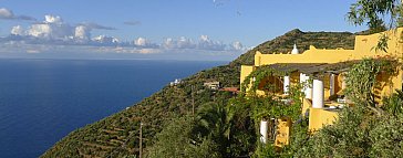 Ferienhaus in Filicudi-Liparische Inseln - Das gelbe Haus von Montepalmieri
