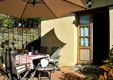 Ferienwohnung in Moncioni-Montevarchi - Terrasse Appartement Papavero