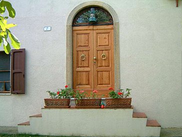 Ferienwohnung in Castellina Marittima - Der eigene Eingang zur Ferienwohnung