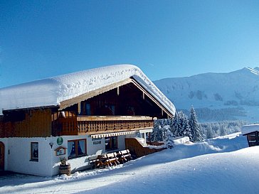 Ferienwohnung in Riezlern - Berghof Felder im Winter
