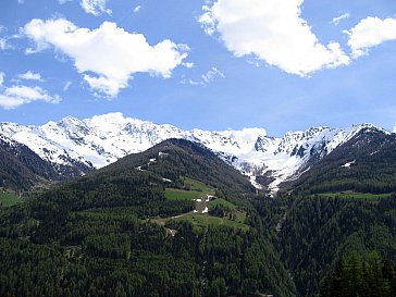 Ferienwohnung in Ahrntal - Blick vom Balkon