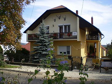 Ferienwohnung in Hévíz - Das Gebäude der Hévízer Appartements Elisabeth