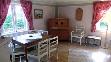 Ferienhaus in Fagerhult - Grosses Wohnzimmer mit Seeblick