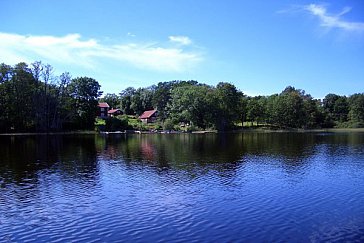 Ferienhaus in Fagerhult - Blick vom See