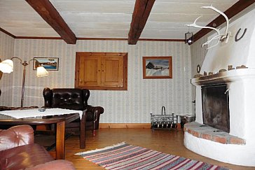 Ferienhaus in Fagerhult - Kamin im Wohnzimmer
