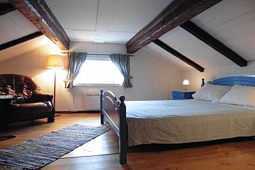 Ferienhaus in Fagerhult - 2.Schlafzimmer mit Blick zum See