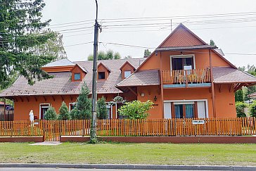 Ferienwohnung in Siófok - Vorne mit dem Balkon eines Appartement