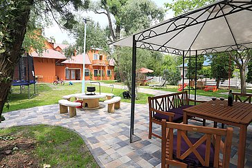 Ferienwohnung in Siófok - Gemütlicher Garten mit Grillplatz