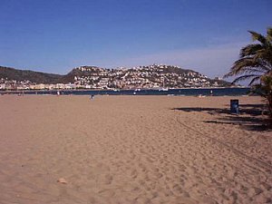 Ferienhaus in Ampuriabrava - Der weite Strand von Empuriabrava